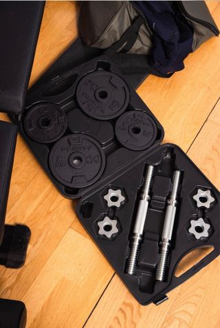 Kit Mancuernas musculación 20 kg