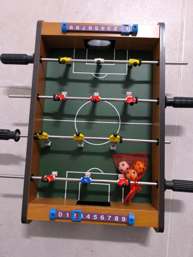 Futbolín de mesa