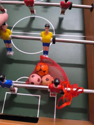 Futbolín de mesa