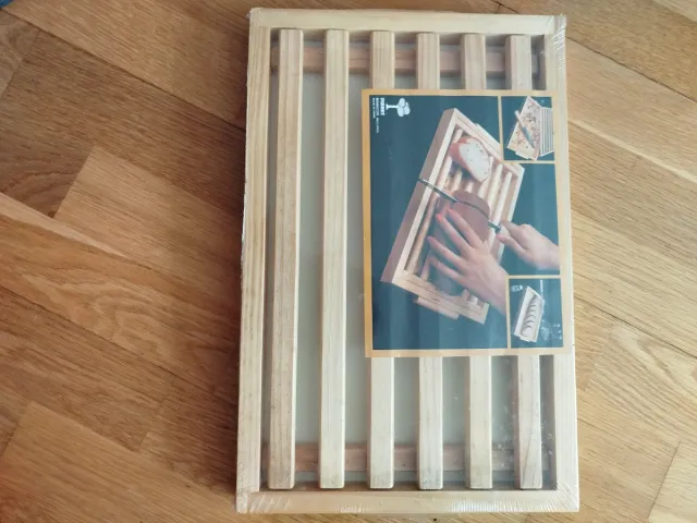 Tabla para cortar pan de madera