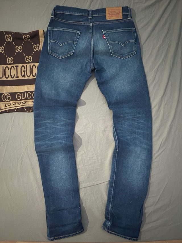 Pantalón Levi's Azul Elástico Talla 30x34
