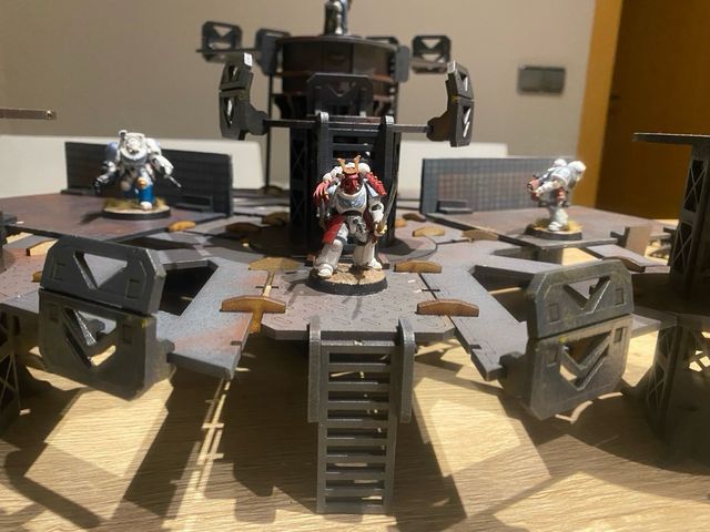 Escenario juegos rol Warhammer