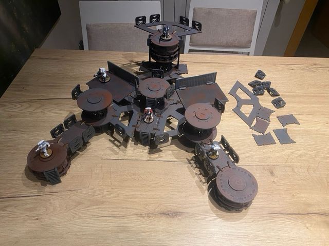 Escenario juegos rol Warhammer