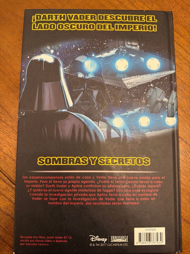 Star Wars Darth Vader Tomos 1 y 2