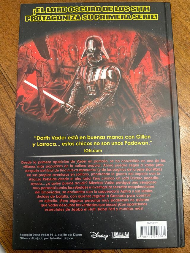 Star Wars Darth Vader Tomos 1 y 2