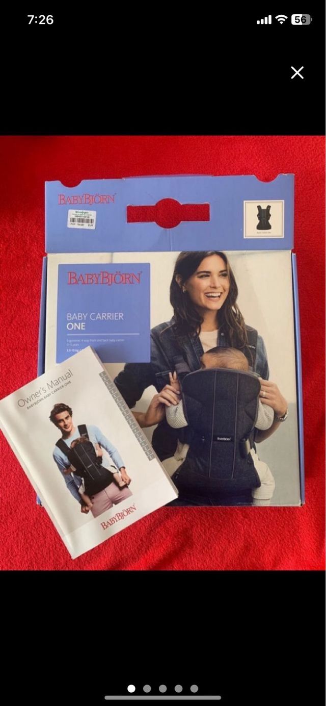 Mochila Portabebés BabyBjörn One