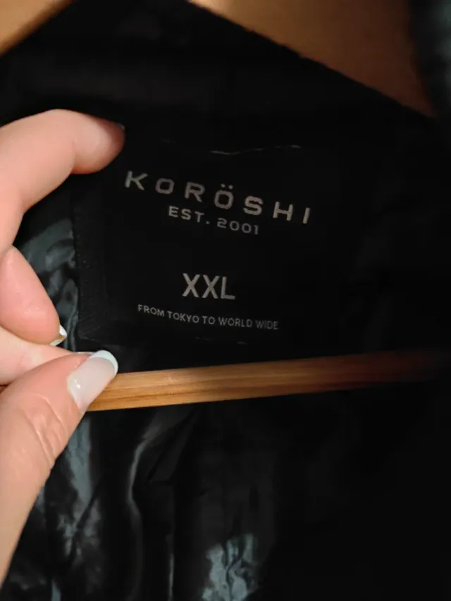 Abrigo koroshi de hombre