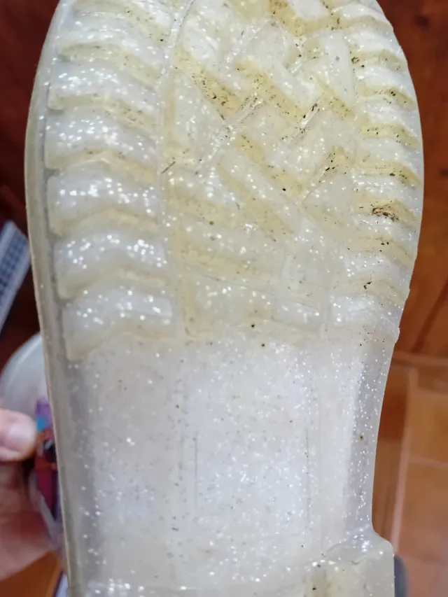 Botas de agua niña Frozen brillantes talla 29