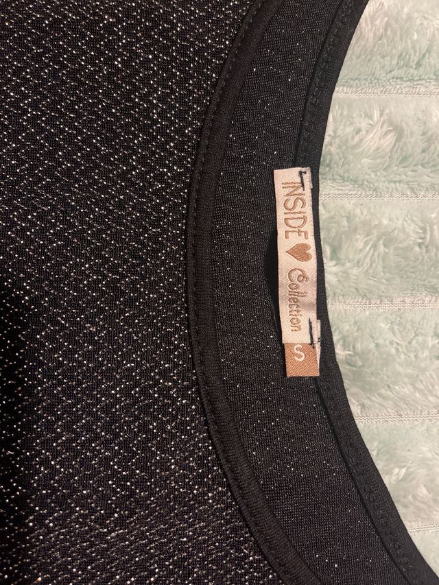 Camiseta Kling Negra y Plateada