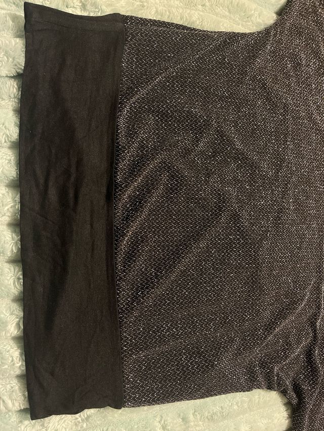 Camiseta Kling Negra y Plateada