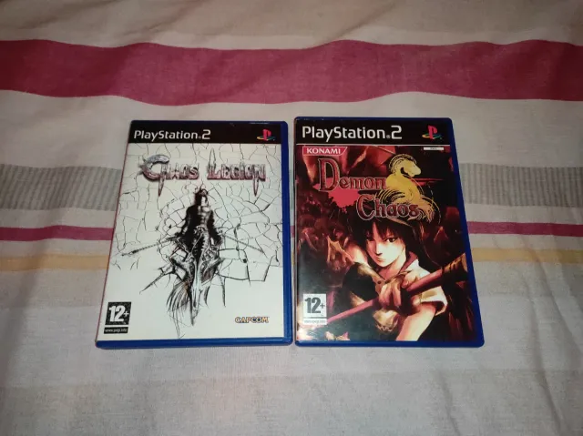 Juegos PS2 Chaos Legion y Demon Chaos PlayStation