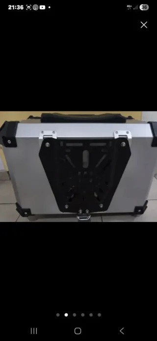 Baúl para moto trail o scooter