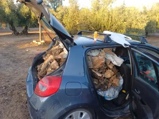 Leña de olivo para chimenea o barbacoa