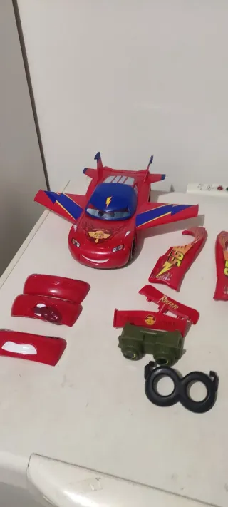 Saetta McQueen pezzi di ricambio