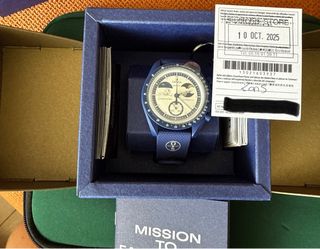 Swatch Omega speedmaster Snoopy Edición Limitada