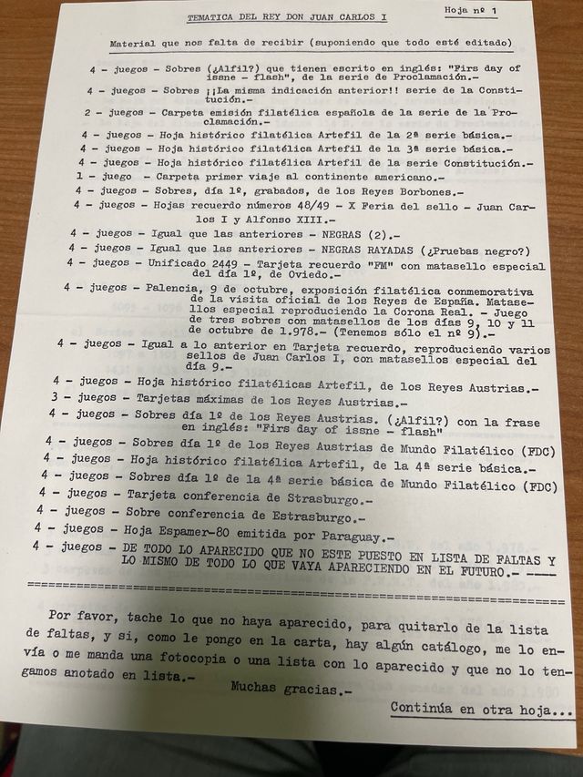 Francobolli Re di Spagna