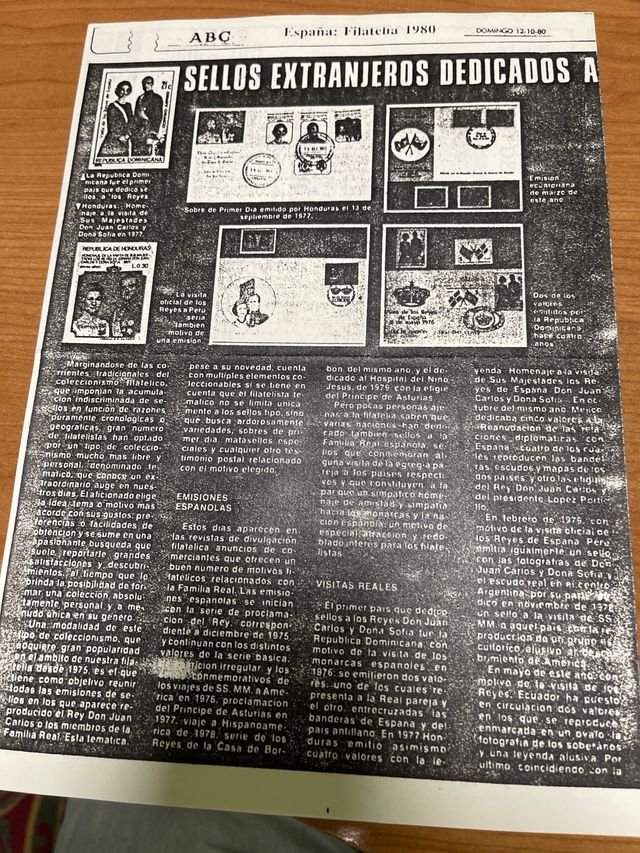 Francobolli Re di Spagna