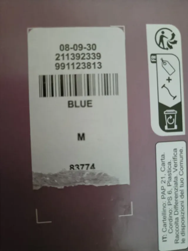 Sudadera azul y rosa de Stich, talla de 38-40