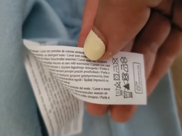 Sudadera azul y rosa de Stich, talla de 38-40