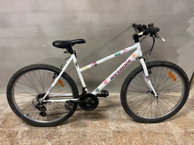 Bicicleta blanca infantil KICKRIDER