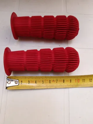 Puños Bicicleta Clásica Rojos