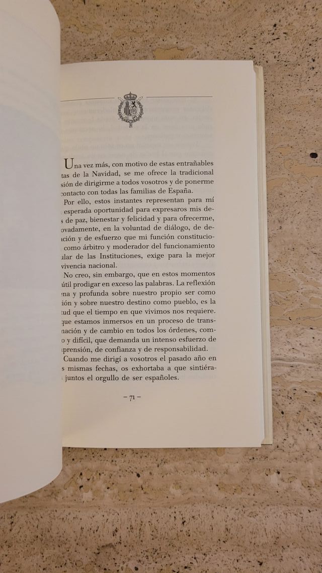 Con España en el Corazón Discurso de la Corona