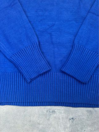 Ami Paris Jersey Azul Corazón Blanco Talla M