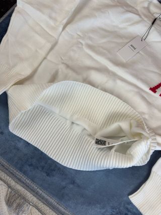 Ami Paris Jersey Corazón Rojo Talla S