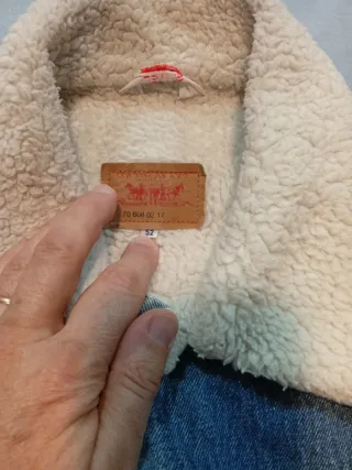 Cazadora Levi's borrego T. XL