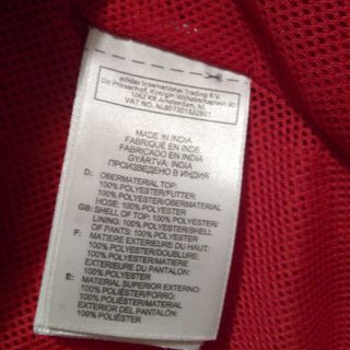 Chaqueta Adidas Roja