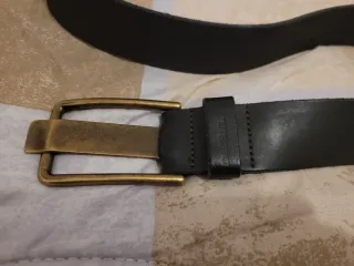 Cintura Diesel pelle nera size 90