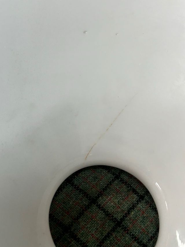 Tulipano di porcellana bianca antico opalino