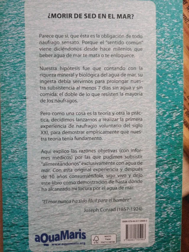 7 días en el mar : sin agua y sin comida