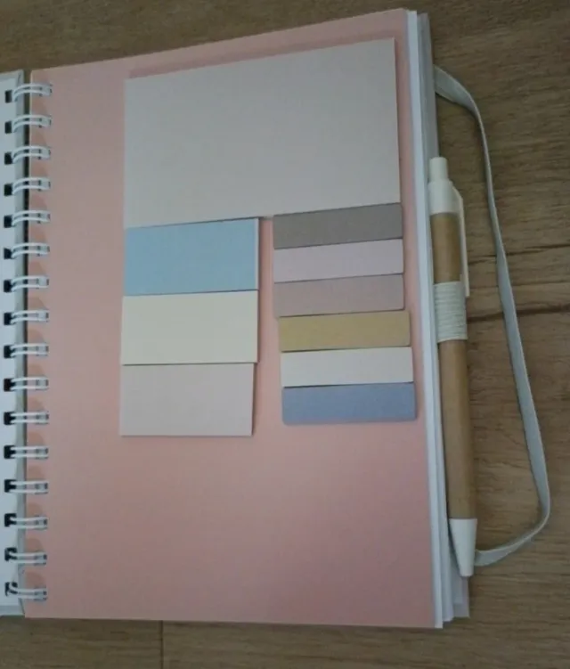 Set de papelería Ale-Hop: cuadernos y bolígrafos