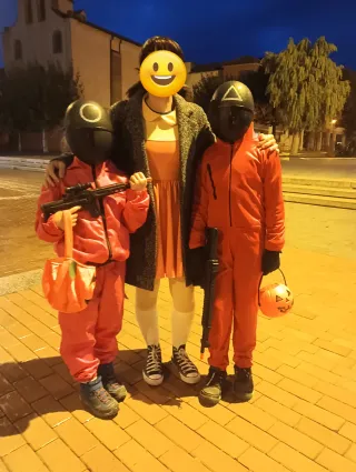 Disfraz Muñeca Juego Calamar Adulto Talla Única