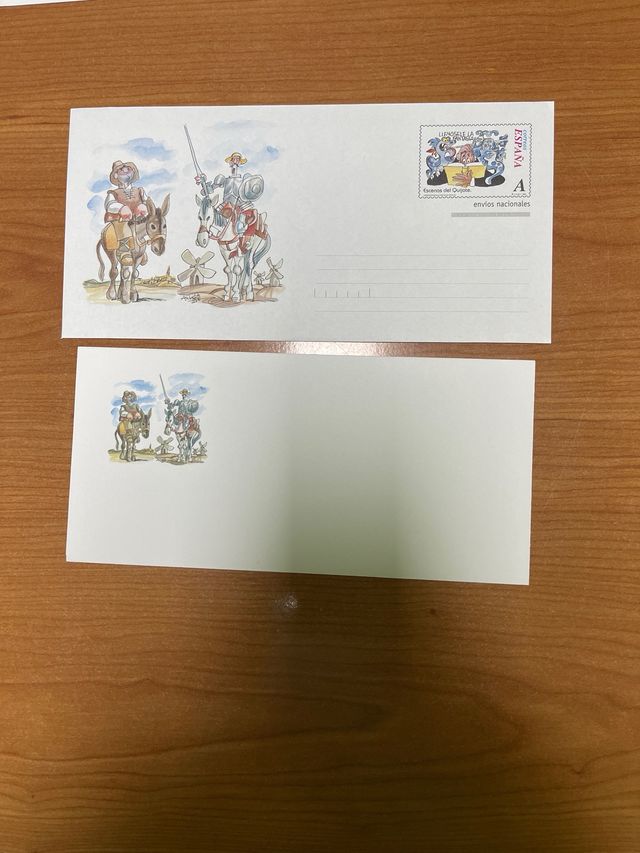 Francobolli Spagna Il Quijote