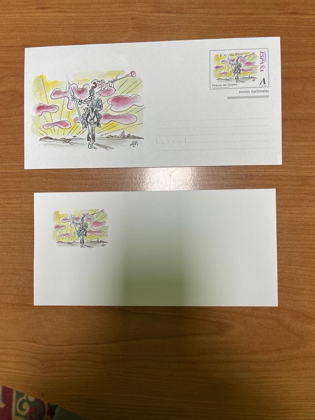 Francobolli Spagna Il Quijote