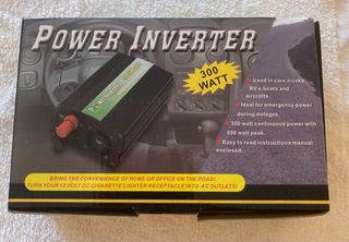 Inverter 300 Watt per auto, camper, barche