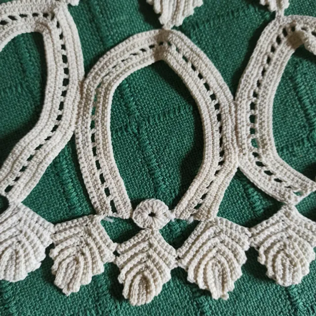 Tapete de crochet artesanal