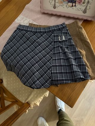 Falda de cuadros niña talla 13/14