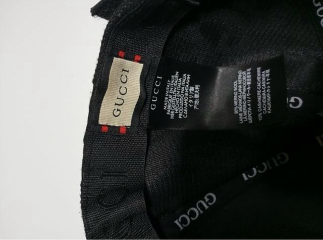 Gorra Gucci Negra GG