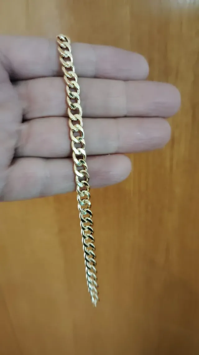 PULSERA ESTILO BARBADOS, 18 KILATES.