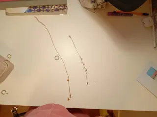 Collar y pulsera acero inoxidable