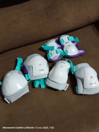 Patines Oxelo Talla XS con protecciones