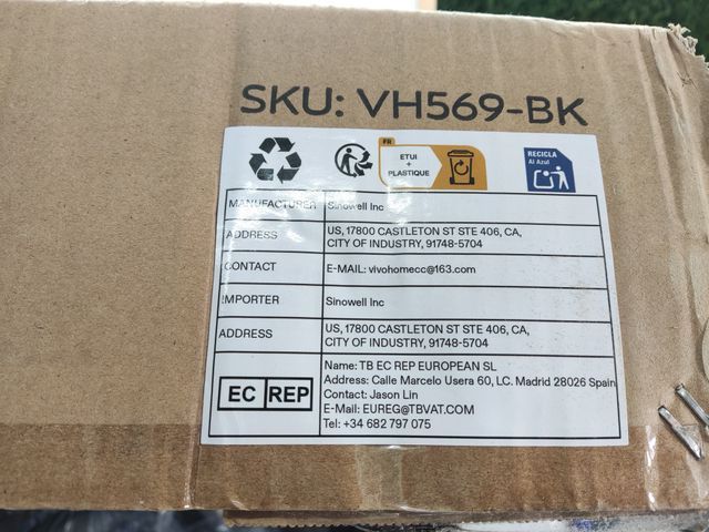 Combo de soporte de motocicleta VH569-BK