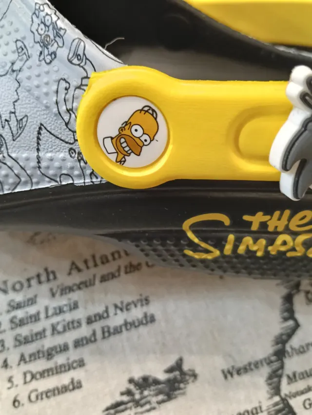 Zuecos Crocs Simpsons