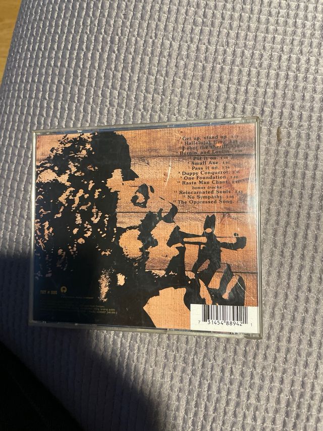 CD Burnin' The Wailers Reggae