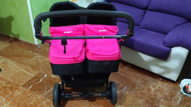 Carro gemelar Baby Monster Easy Twin 3.0