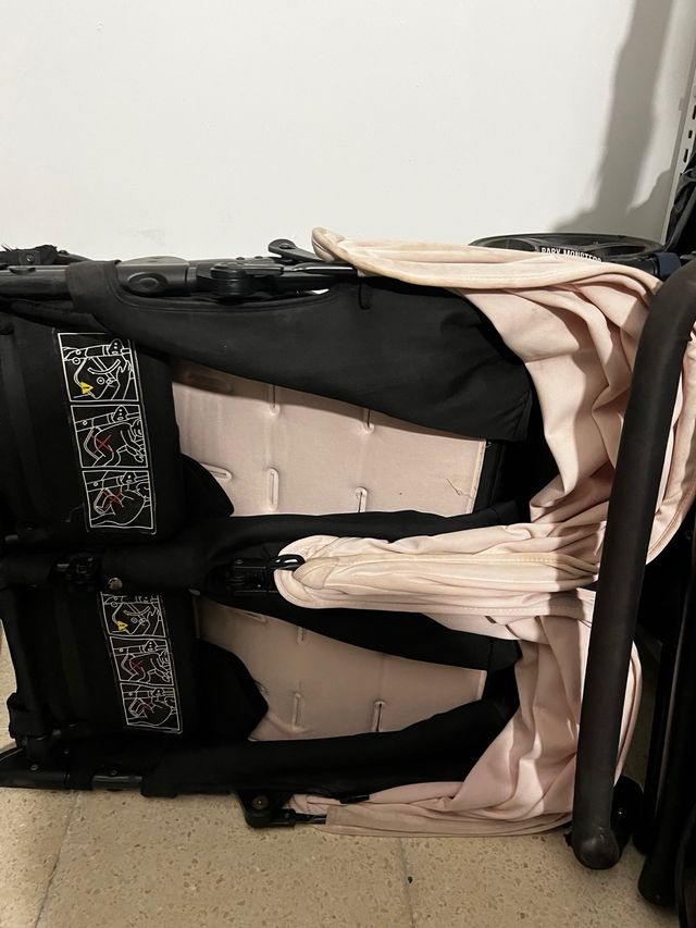 Carro gemelar Baby Monster Easy Twin 3.0