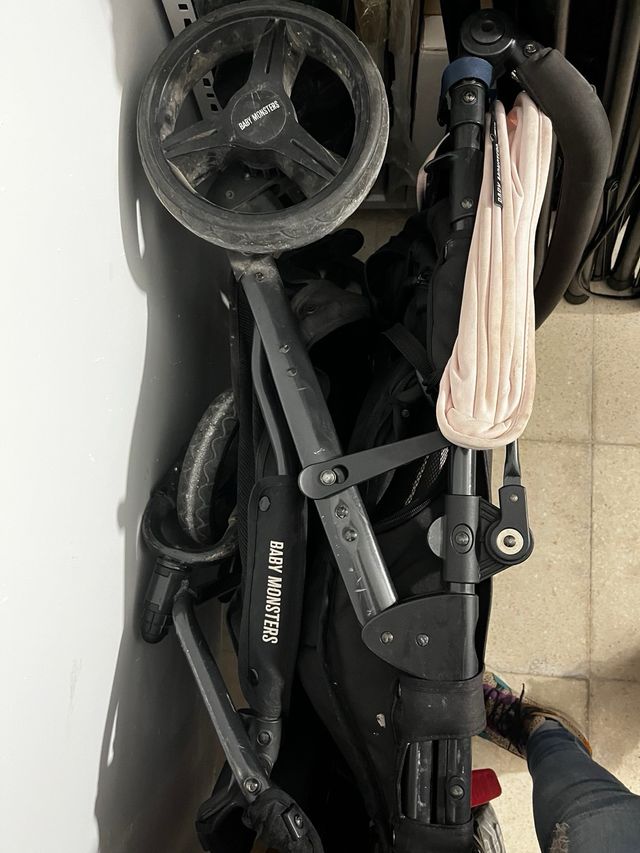 Carro gemelar Baby Monster Easy Twin 3.0